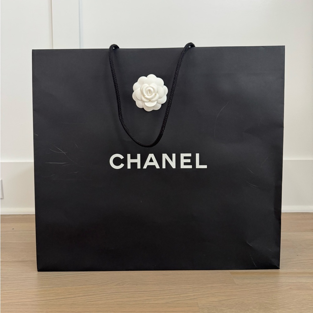 Chanel Black Shopping Bag